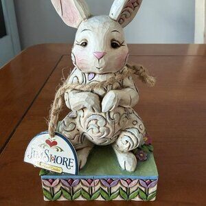 Jim Shore Bunny Figurine Cute and Cuddly Easter Collectable 2007 NWT